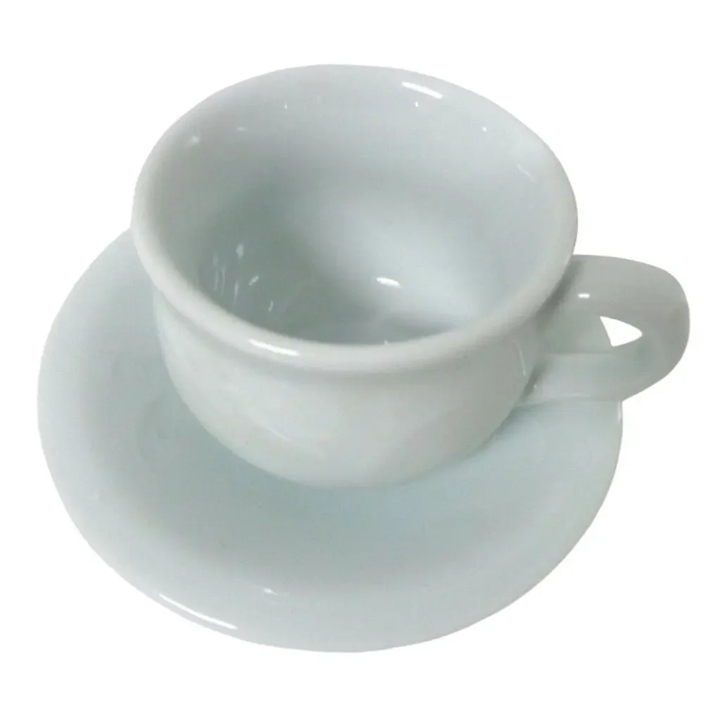 Green Jadeite Tea Cup Saucer Set Coffee Mug Raised Asian Flower Vtg Milk Glass